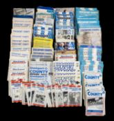 THE FOOTBALL CLUB HOUSE: STOCKPORT COUNTY PROGRAMMES OF SEASONS 1979 - 2001, the earliest