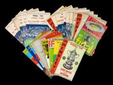 THE FOOTBALL CLUB HOUSE: FA CHALLENGE CUP COMPETITION FINAL TIES, approx. 14 total Provenance: the