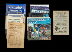 THE FOOTBALL CLUB HOUSE: LEICESTER CITY PROGRAMMES OF SEASONS 1931 - 2006, the earliest Leicester