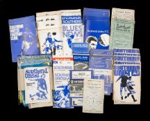 THE FOOTBALL CLUB HOUSE: SOUTHEND UNITED FC PROGRAMMES OF SEASONS 1946 - 2006, programmes of note