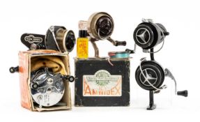 THE FISHING CLUB HOUSE: ASSORTED SPINNING REELS, comprising boxed Shakespeare Service No. 1944 model