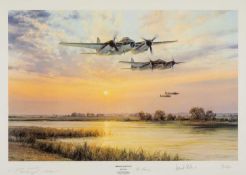 ‡ MILITARY / AVIATION CLUB HOUSE: ROBERT TAYLOR (British b.1946) limited edition (1244/1250)