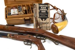 THE SHOOTING CLUB HOUSE: AMERICAN .50 PERCUSSION 'HAWKEN' RIFLE, by Thompson / Center Arms, USA,