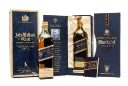 WINE & SPIRITS CLUB HOUSE: JOHNNIE WALKER 'OLDEST' & BLUE LABEL WHISKY, 1 x Johnnie Walker Oldest,