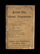 THE FOOTBALL CLUB HOUSE: BRISTOL CITY OFFICIAL PROGRAMME, Bristol City vs. Sheffield United dated