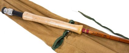 THE FISHING CLUB HOUSE: HARDY 'CAMBRIAN FLY FISHERS OF WALES' THREE-PIECE SPLIT CANE 10.5ft TROUT