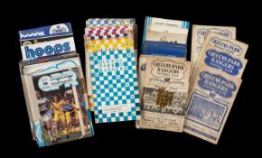 THE FOOTBALL CLUB HOUSE: QUEENS PARK RANGERS PROGRAMMES OF SEASONS 1950 - 2008, programmes of note
