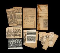 THE RUGBY UNION CLUB HOUSE: FACSIMILE COPY OF 1905 NEW ZEALAND VS. WALES PROGRAMME, believed to be