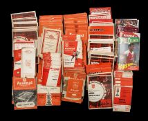 THE FOOTBALL CLUB HOUSE: ARSENAL PROGRAMMES OF SEASONS 1947 - 2014, programmes of note include