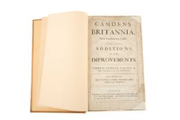CAMDEN (WILLIAM) 'Camden's Britannia, newly translated into English with large additions and