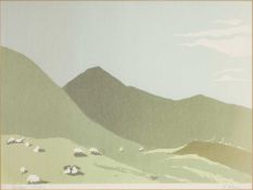 ‡ RUTH HODGE (Welsh Contemporary) limited edition (12/15) silk-screen print – signed and inscribed