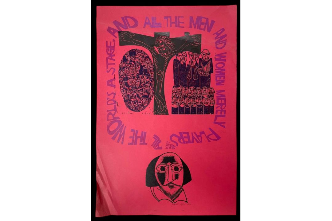 ‡ PAUL PETER PIECH (American, lived/worked Wales 1920-1996) a selection of five woodcut prints, - Image 6 of 6