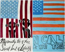 ‡ PAUL PETER PIECH (American-Welsh 1920-1996) two woodcut prints - limited edition (11/75) three