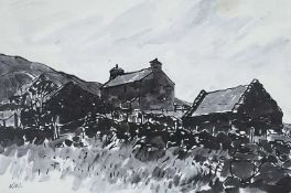‡ SIR KYFFIN WILLIAMS RA (Welsh 1918-2006) limited edition (artist's proof) print - entitled '