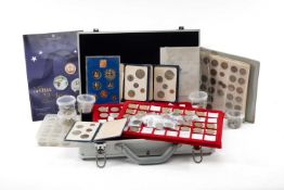 GROUP OF ASSORTED COINS to include collectable £2 and 50p coins, Victorian crown and other