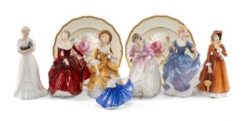 COLLECTION OF ROYAL DOULTON FIGURINES including, Fragrance, HN3311, signed with COA, Julia,