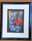 PAULINE THOMAS limited edition (9/150) print - 'Knight', signed, 57 x 47cms Provenance: donated to
