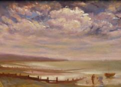 PHILIPPA JACOBS (b. 1939) mixed media - 'Paris', 50 x 67cms Provenance: donated to aid City