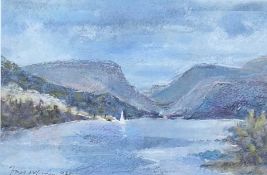 JAMES WOLFENDEN pastel - 'Into the Sea', signed, 40 x 49cms Provenance: donated to aid City