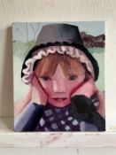 ZENA BLACKWELL (b. 1977) oil on stretched canvas - entitled 'Ready Already/Barod Yn Barod', 47 x