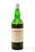 RARE 1970's LAPHROAIG 10YO ISLAY MALT WHISKY, bottled at 70º proof and 26⅔ fl. ozs, standard size