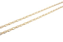 9CT GOLD FINE CHAIN, 41cms (l), 3.7gms Provenance: private collection Carmarthenshire Comments: