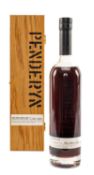 PENDERYN SINGLE MALT WELSH WHISKY - Portwood Single Cask, limited edition (127/207) drawn from a