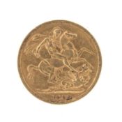 VICTORIAN GOLD SOVEREIGN, 1889, Jubilee head, 7.9gms Provenance: deceased estate Swansea Comments: