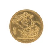 VICTORIAN GOLD SOVEREIGN, 1887, Jubilee head, 8.0gms Provenance: deceased estate Swansea Comments:
