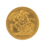 VICTORIAN GOLD DOUBLE SOVEREIGN, 1887, Jubilee head, 16.0gms Provenance: deceased estate Swansea