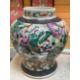 TWO PORCELAIN VASES, one a Chinese crackle glazed famille rose jar and cover, 30cms (h), the other a - Image 8 of 16