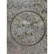 PERSIAN-STYLE SILVER PLATED TEA TRAY, engraved with figures and animals within a border of Arabic - Image 8 of 11