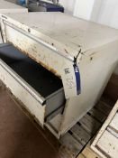 Lista Four Drawer Heavy Duty Chest (formally used by motor racing team), approx. 102cm x 72cm x 85cm