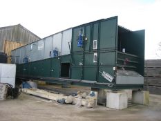 Alvan Blanch PCD 13300 Continuous Dryer, serial no. 20/49936 (understood to be year of manufacture