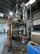 YM Packaging Group VM1200 VERTICAL FORM FILL AND SEAL MACHINE, serial no. 50011023VM200, weight