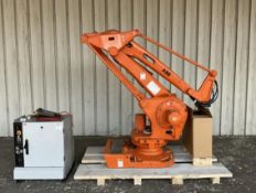 ABB IRB 660 Robot, with IRC5 controller, excludes gripper or plinth, serial number 66Z-51473, year