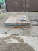 Steel Weighing Platform, with Cardinal digital readout, loading free of charge - yes, lot location