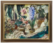 Stillleben mit Topfpflanzen, 1. H. 20. Jh.