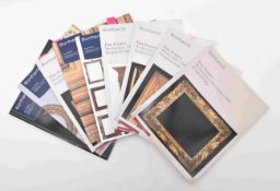 Sammlung von 9 Auktionskatalogen 