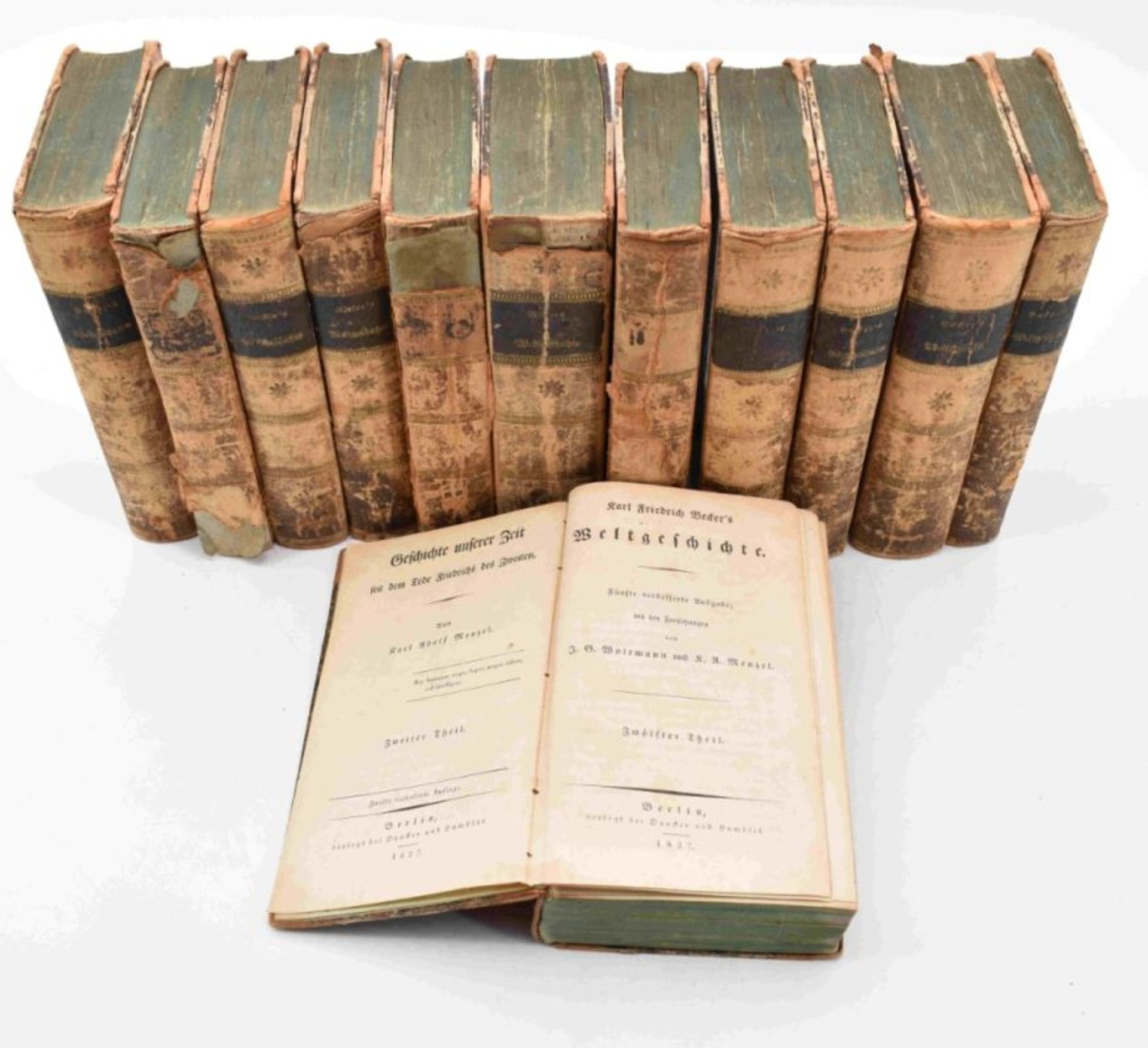 Becker, Karl Friedrich, Weltgeschichte, 12 Teile - Bild 3 aus 3