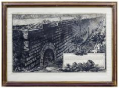 Piranesi, Giovanni-Battista: Veduta della magnifica Sostruzione