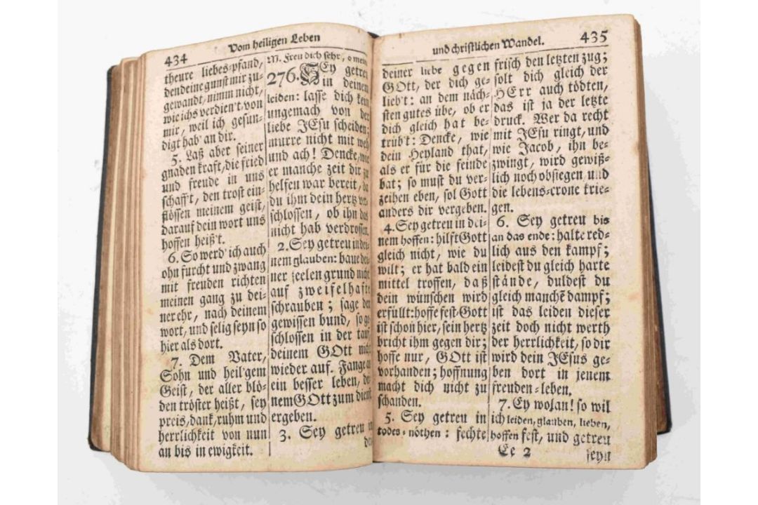 Schriftmäßiges Gesangbuch, zu nützlichem Gebrauch Heyl-begieriger Seelen - Bild 4 aus 4