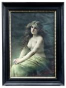 Asti, Angelo - nach: Sitzender, weiblicher Halbakt