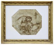 Der heilige Franziskus, Italien, A. 17. Jh.