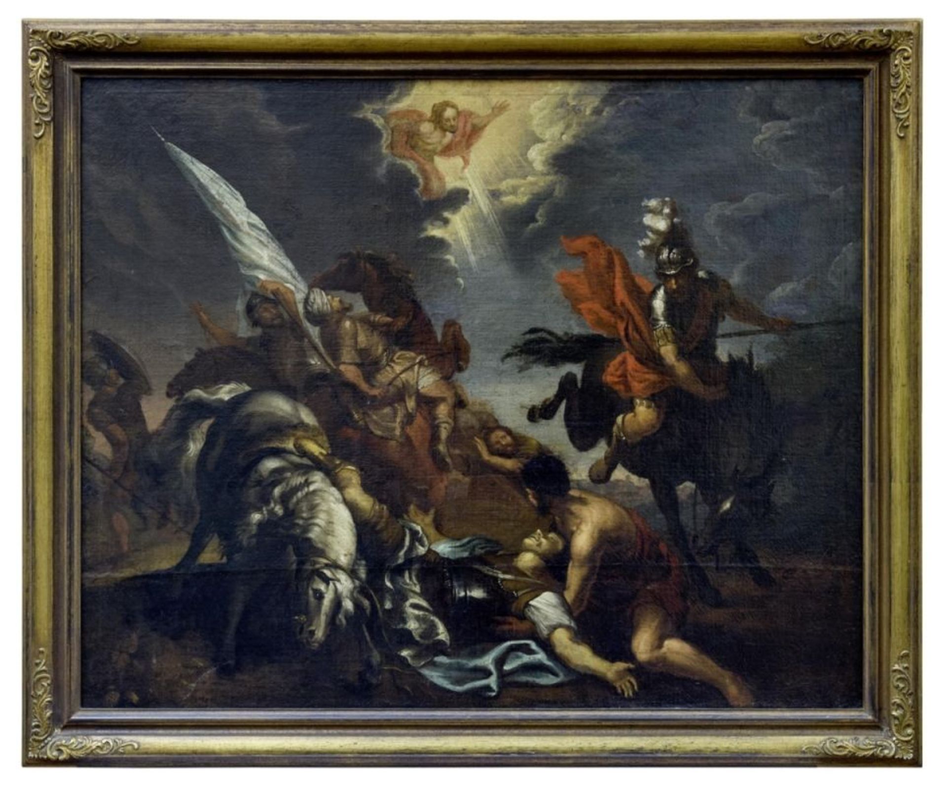 Die Bekehrung des Saulus zum Paulus, Flämischer Meister des 17. Jh.