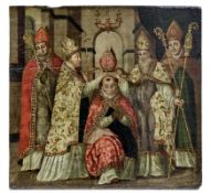 Coronation of Pope Martin V at the Council of Constance, Germany, 17th century