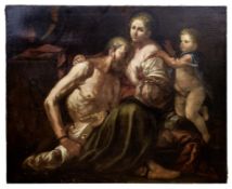 Caritas Romana, Roman master, 2nd half of the 17th cent.