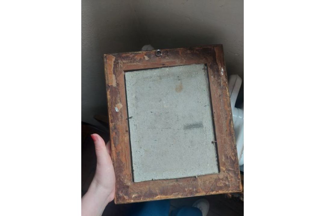 Biedermeier-Damenbildnis - Bild 2 aus 3