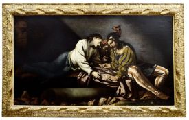 Vecchia, Pietro della (Attribution): Soldiers playing dice