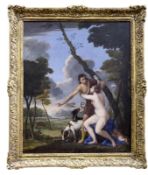 Venus and Adonis, French school of the 17th century